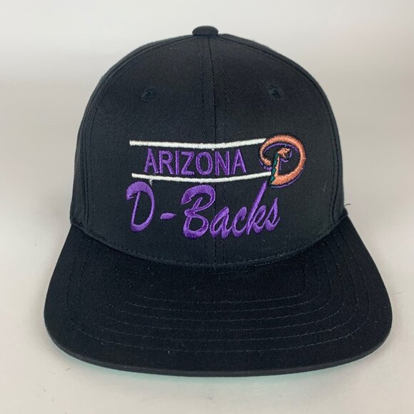 Arizona Diamondbacks MLB Black American Needle Snapback Hat - Picture 2 of 6